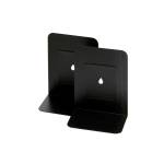 Coppia reggilibri - metallo - 13,5 x 17,5 cm - nero - Lebez - 088-N - 8007509008867 - DMwebShop