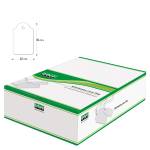 Etichette con filo - 22 x 35 mm - bianco - conf. 500 pezzi - Lebez - A390 - 8007509003909 - DMwebShop