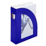 Portariviste E803 - 24,5 x 30 cm - dorso 7,5 cm - blu - Fellowes - E803-BN - 8015687006933 - DMwebShop