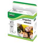 Angoli adesivi per foto - trasparente - conf. 200 pezzi - Lebez - 180L - 8007509063583 - DMwebShop