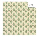 Rotolo Cartarivesto Rex 58 - 50 x 500 cm - lavabile - giglio verde - Rex Sadoch - X33X5-771 - 8006715066470 - DMwebShop
