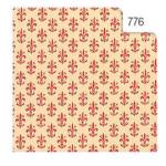 Rotolo Cartarivesto Rex 58 - 50 x 500 cm - lavabile - giglio rosso - Rex Sadoch - REX58-776 - 8006715066487 - DMwebShop