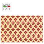 Rotolo Cartarivesto Rex Taco - 49 x 300 cm - adesivo - lavabile - giglio rosso - Rex Sadoch - T33Y3-419 - 8006715002201 - DMwebShop