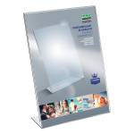 Portadepliant - materiale acrilico - 21 x 30 cm - Lebez - 7098 - 8007509036228 - DMwebShop