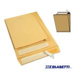 Busta a sacco avana serie Monodex soffietti laterali strip adesivo - 23 x 33 x 4 cm - 100 gr - conf. 250 pezzi - Blasetti - 841 - 8007758008410 - DMwebShop