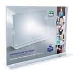 Portadepliant - materiale acrilico - 21 x 30 cm - orizzontale - Lebez - 7085 - 8007509038307 - DMwebShop