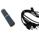 Fascette in nylon - 100 x 2,5 mm - bianco - busta da 100 pezzi - Viva - 3190W - 8014035027002 - DMwebShop