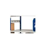 Copri ripiano per scaffale Rang Eco300,100 x 60 cm metallo grigio - 13112