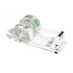 Dispenser da tavolo per nastri adesivi 33 mt trasparente - 12487