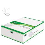 Etichette con filo 13 x 20 mm bianco - 12224