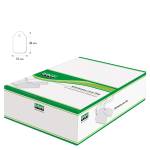 Etichette con filo 15 x 24 mm bianco - 12204