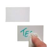 Etichette magnetiche scrivibili e cancellabili permanenti 40 x 100 mm bianco - 11852