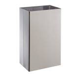 Gettacarte Bob Basic 30x20x50 cm 25 lt acciaio inox - 12796