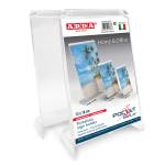 Portadepliant Portafoto 10 x 15 cm plastica cristallo - 13389