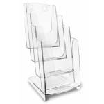 Portadepliant modulare 4 tasche 1,3 di A4,11,5 x 26,5 x 18,4 cm - 13402