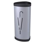 Portaombrelli diametro 26 cm H 60 cm metallo silver - 11542
