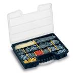 Valigetta portaminuterie ProOrganizer 16,39,5 x 30,5 x 6 cm PPL trasparente nero - 13127