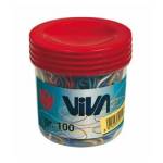 Elastici - gomma - misure e colori assortiti - barattolo da 100 gr - Viva - C101 - 8014035015979 - DMwebShop