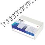 Dorsi spirale IbiWire - metallo - 21 anelli - 6 mm - argento - scatola 100 pezzi - GBC - IB160431 - 13465160431 - DMwebShop