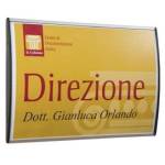 Targa da parete Arkos - 10 x 15 cm - profilo silver - Studio T - 1431032 - 8595578323122 - DMwebShop