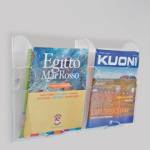 Portariviste da parete Ice - tasca A4 - set 2 pezzi - Tecnostyl - IC001 - 8010026003567 - DMwebShop