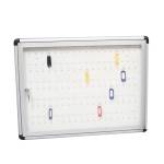 Bacheca murale portachiavi - 45 x 60 cm - 90 posti chiave - Metalplus - 2184/2 - 8022715218428 - DMwebShop