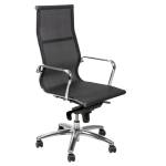 Poltrona direzionale Pollux Space PXP - in rete - con ruote e braccioli - nero - Unisit - PXP nero - 8050043742865 - DMwebShop