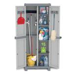 Armadio Domino Wave Base 3700 UW 2 ante 70 x 43,8x1,81,8 cm PPL grigio - 19093