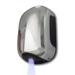 Asciugamani automatico a sensori Mini Zefiro 23,8 x 15,6 x 9,9 cm 900 W ABS cromato Medial 704391 - 17541