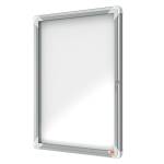 Bacheca per esterni fondo magnetico bianco 4 fogli A4 verticale - 16188