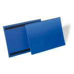 Buste identificative magnetiche 150 x 67 mm blu - 17029