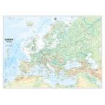 Carta geografica Europa scolastica murale - 13610