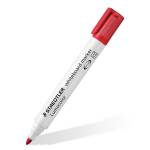 Pennarelli Lumocolor whiteboard 351 - punta tonda - tratto 2 mm - rosso - Staedtler - 351-2 - 4007817328774 - DMwebShop