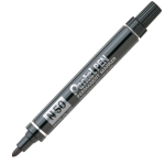 Marcatore Permanente Nero Pentel N50 Punta Tonda Inchiostro Resistente N50-A | DMwebShop