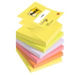 Blocco Super Sticky Z Notes - assortiti neon - R330-NR NEON - 76 x 76 mm - 100 fogli - conf. 6 pezzi - Post-it - 7100296020 - 4064035083694 - DMwebShop