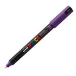 Marcatore a base d'acqua Uni Posca Pen PC1M - punta extra fine - 0,7 mm - viola - Uni Mitsubishi - M PC1MR VI - 4902778089835 - DMwebShop