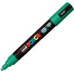 Marcatore a base d acqua Uni Posca PC5M punta tonda media 1,8,2 - 5 mm verde Uni Mitsubishi - 1939