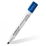 Pennarelli Lumocolor whiteboard 351 punta tonda tratto 2 mm blu - 2269