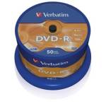 Scatola 50 DVD R argento lucido 4,7Gb - 7024