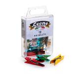 Mini mollette Leone Color - colori metallizzati assortiti - conf. 10 pezzi - Leone dell'era - APM - 8007979009074 - DMwebShop