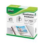 Quadratini biadesivi per foto - 10 mm x 11 mm - trasparente - conf. 600 pezzi - Lebez - A-630 - 8007509006306 - DMwebShop