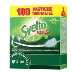 Tabs per lavastoviglie - fustino da 188 tabs da 10 gr - Svelto - 101100936 - 7615400778270 - DMwebShop