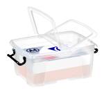 Contenitore multiuso con coperchio - 38,5 x 29,5 x 17,5 cm - 12 lt - PPL - trasparente - Strata - Cep - 2006710110 - 5021711039535 - DMwebShop