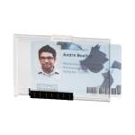 Portabadge PushBox Mono 1 tessera inseribile - 5,4 x 8,7 cm - conf. 10 pezzi - Durable - 8922-19 - 4005546808772 - DMwebShop