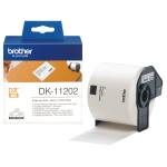 Rotolo 300 Etichette 62 x 100 mm - nero-bianco - Brother - DK-11202 - 4977766628143 - DMwebShop
