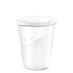Cestino Gloss altezza 33,4 cm diametro 30,5 cm 14 lt bianco artico - 6474