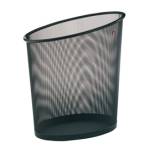 Cestino gettacarte Mesh 18 lt rete metallica nero - 6472