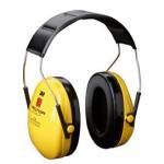 Cuffia protettiva Peltor Optime I SNR 27 dB giallo - 12334