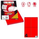 Etichette adesive C 519 in carta permanenti 105 x 148,5 mm 100 fogli - 7300