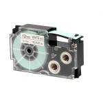 Nastro 12 mm x 8 mt nero bianco - 5861